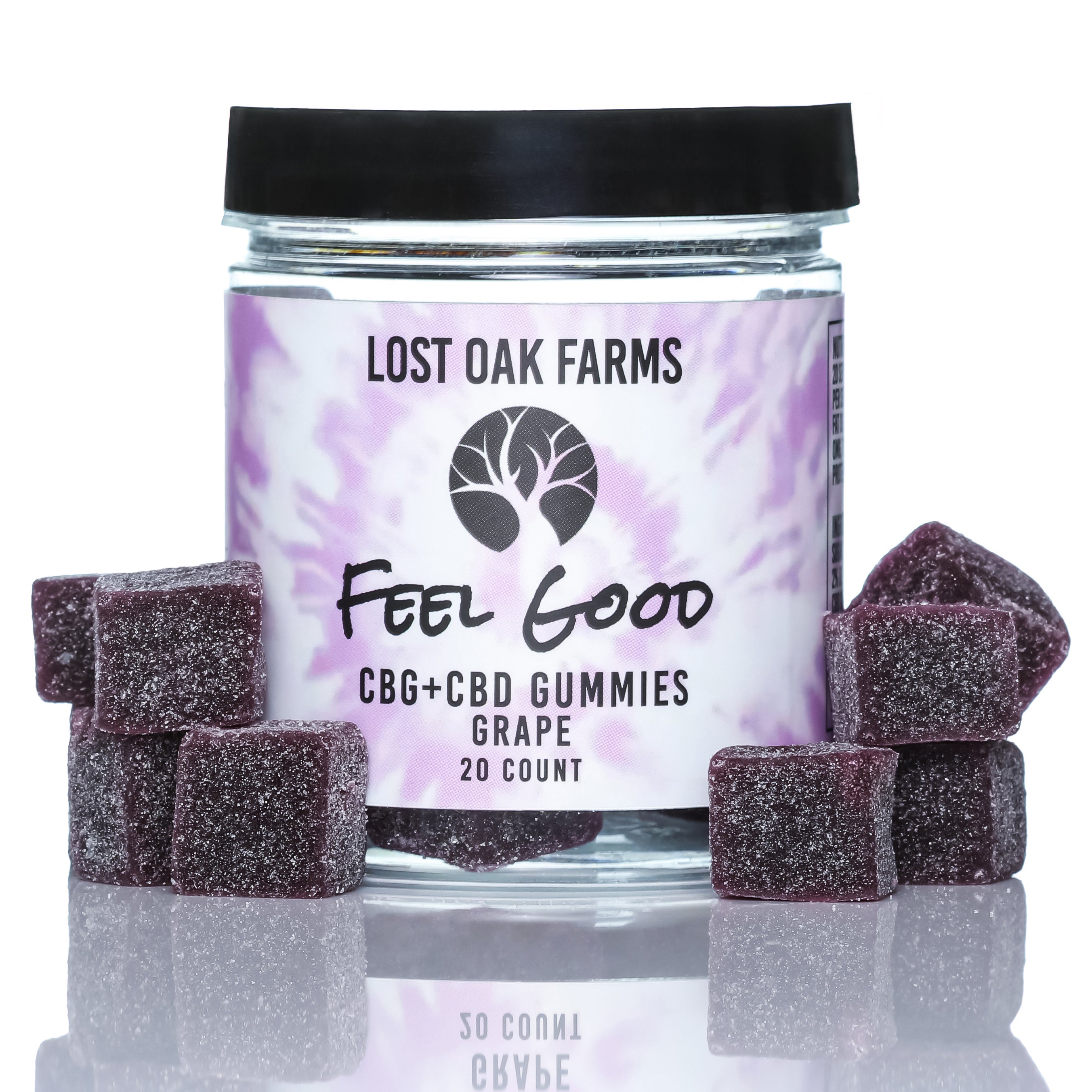 Feel Good CBG+CBD Gummies | Lost Oak Farms